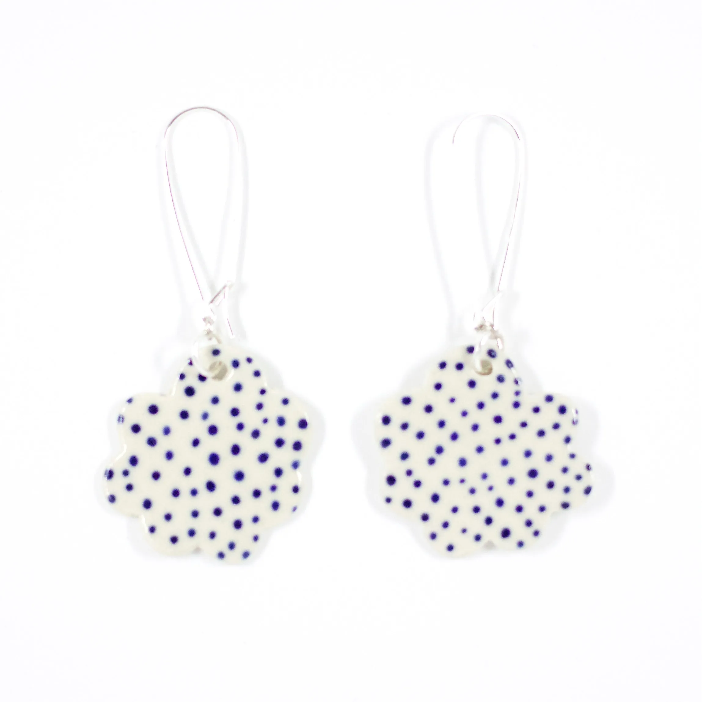 SHIBORI CLOUD EARRINGS