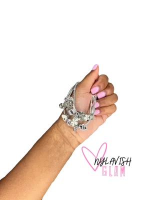Silver Charm Bracelets
