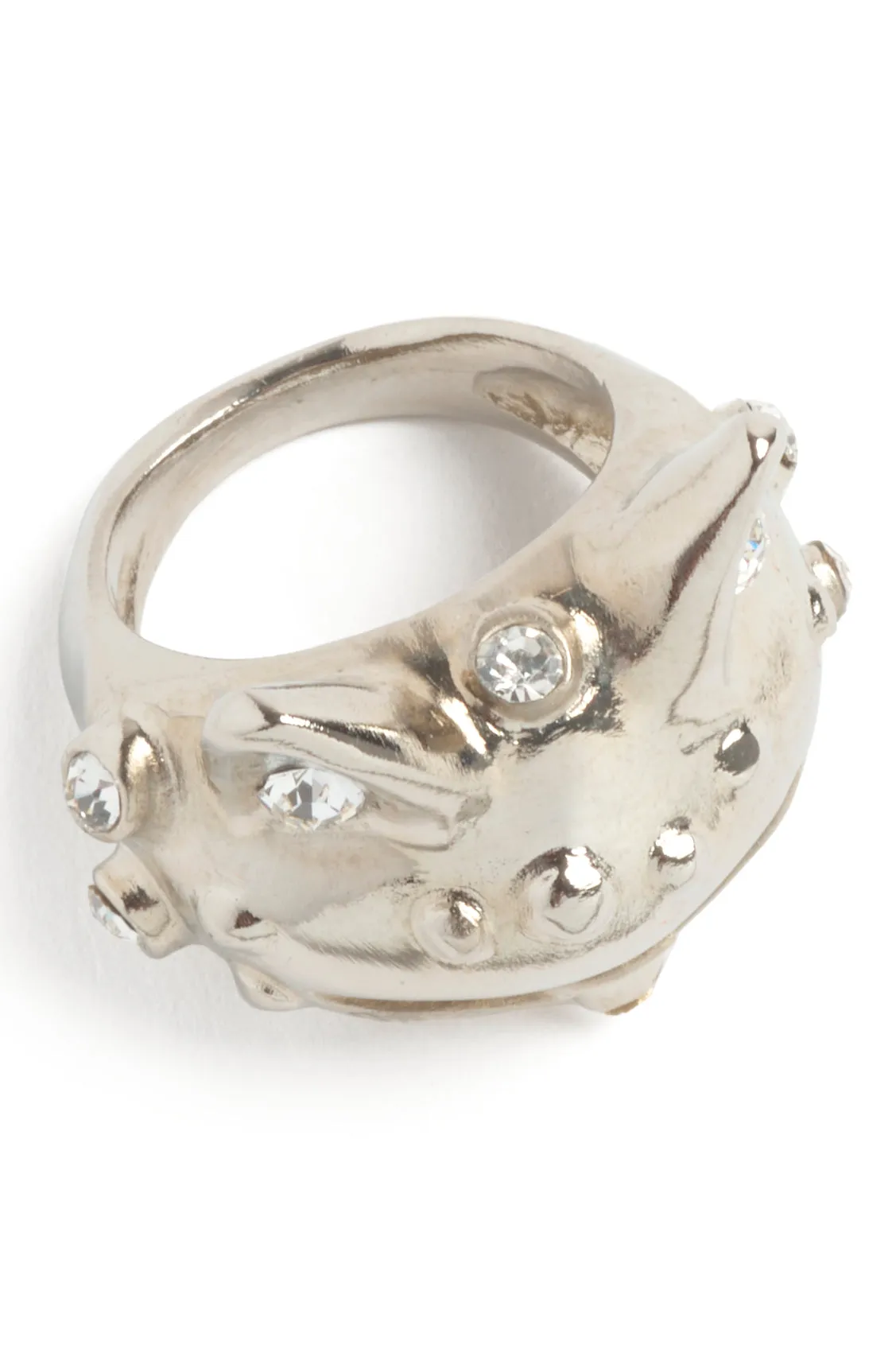 SILVER DRAGON BABY RING