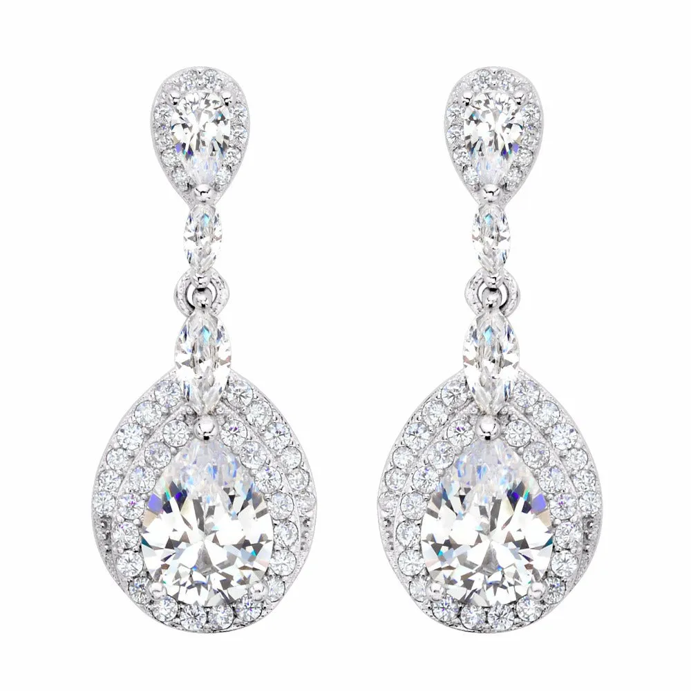 Silver Tear Drop