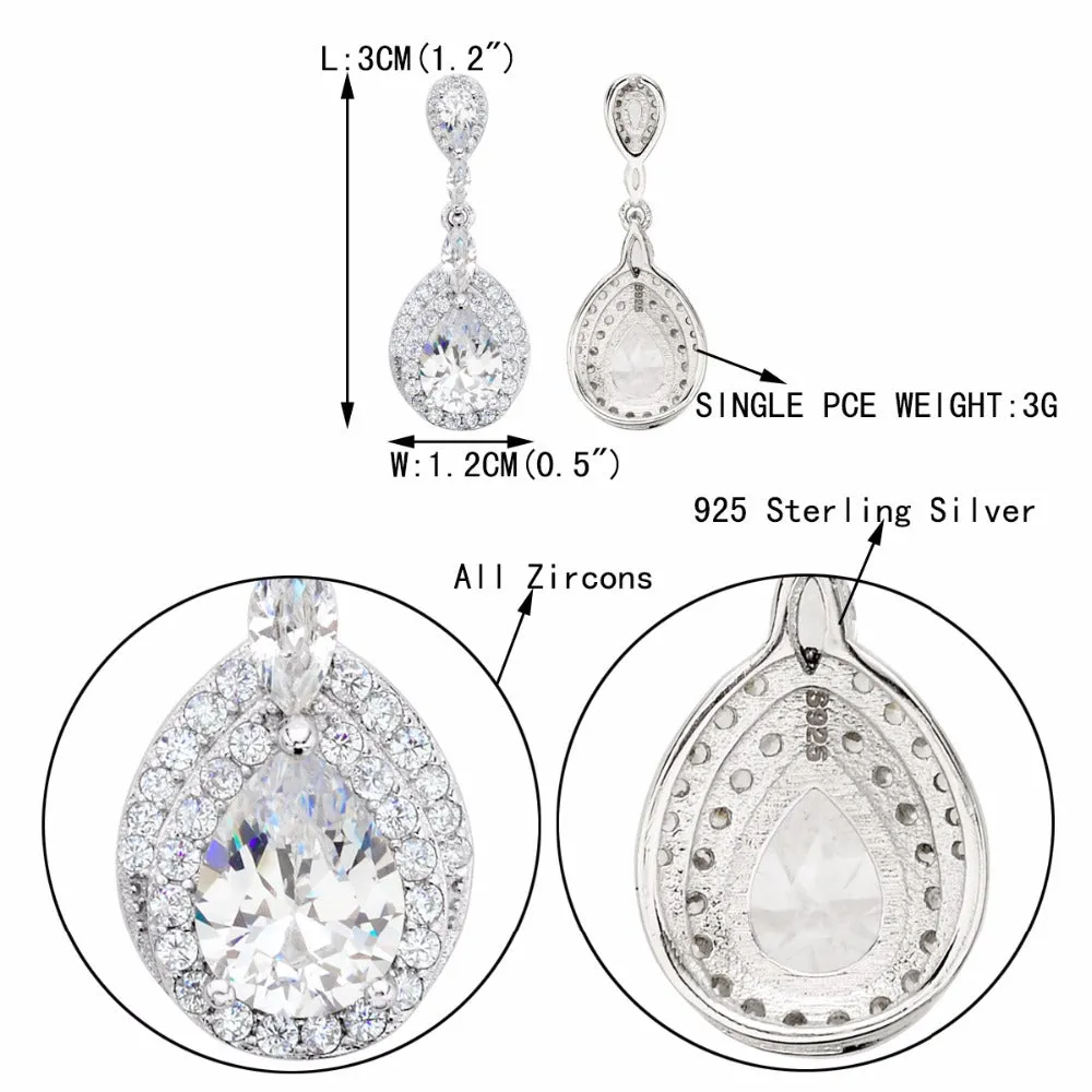 Silver Tear Drop