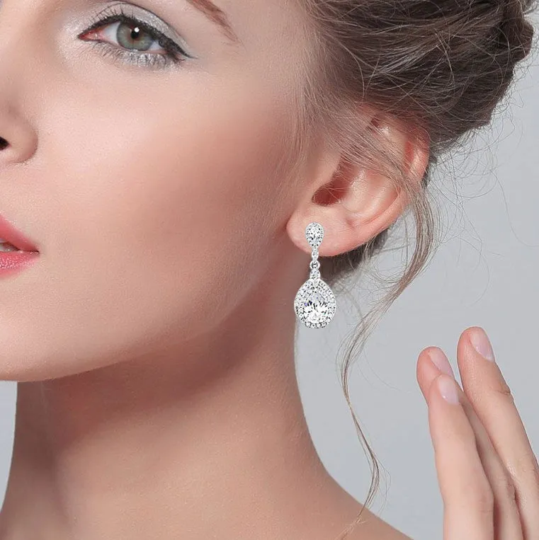 Silver Tear Drop