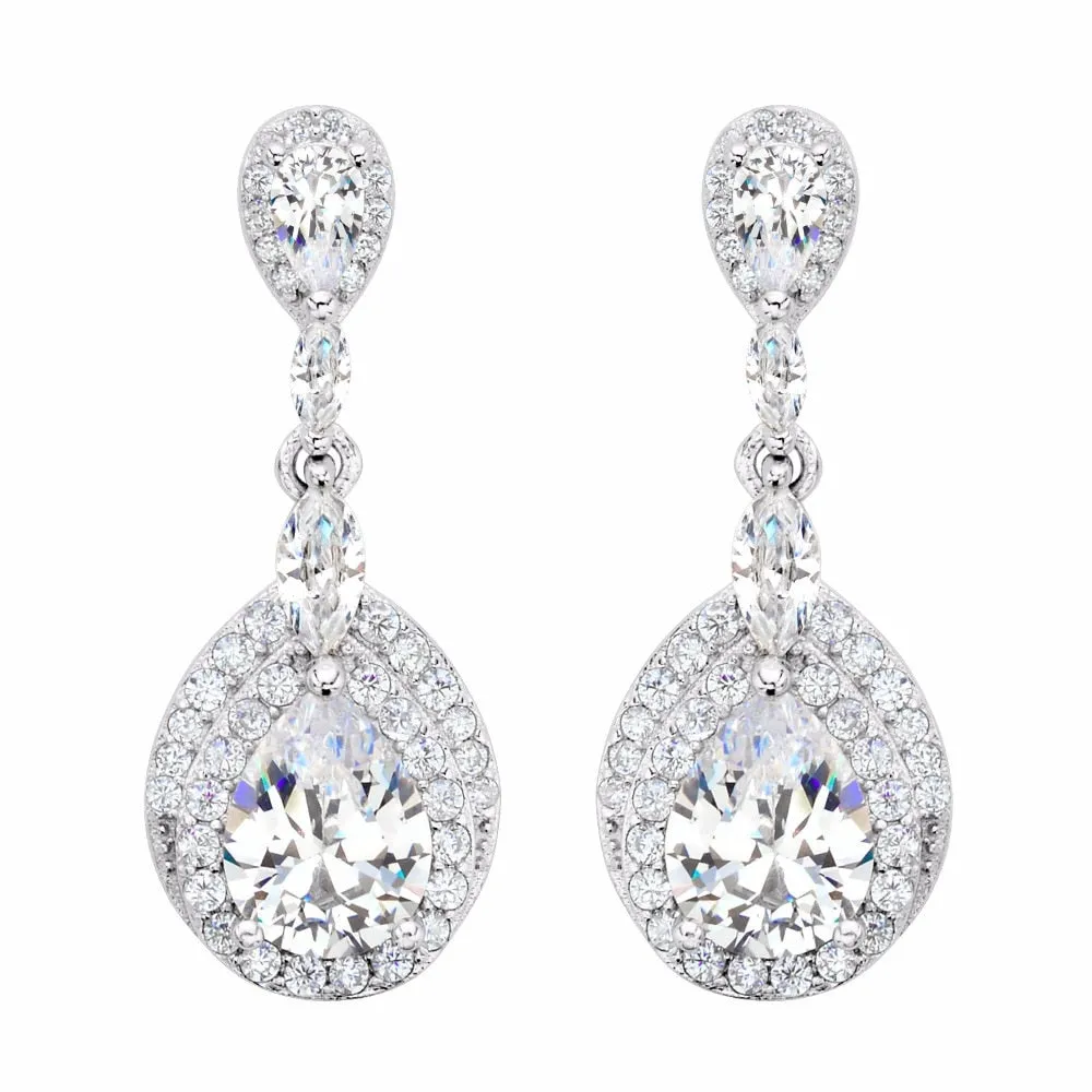 Silver Tear Drop