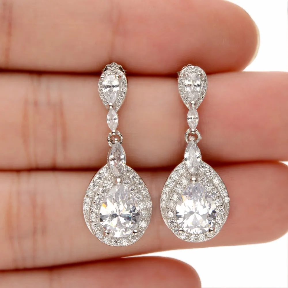 Silver Tear Drop