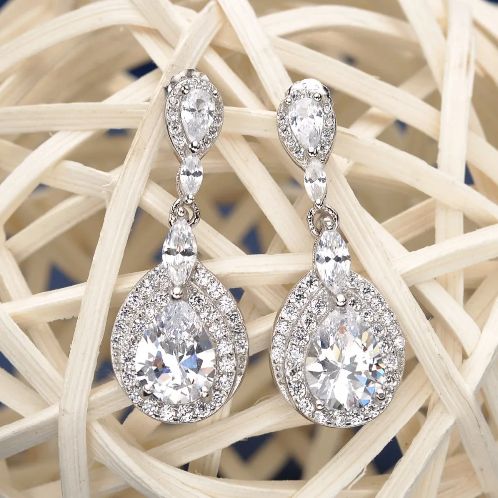 Silver Tear Drop