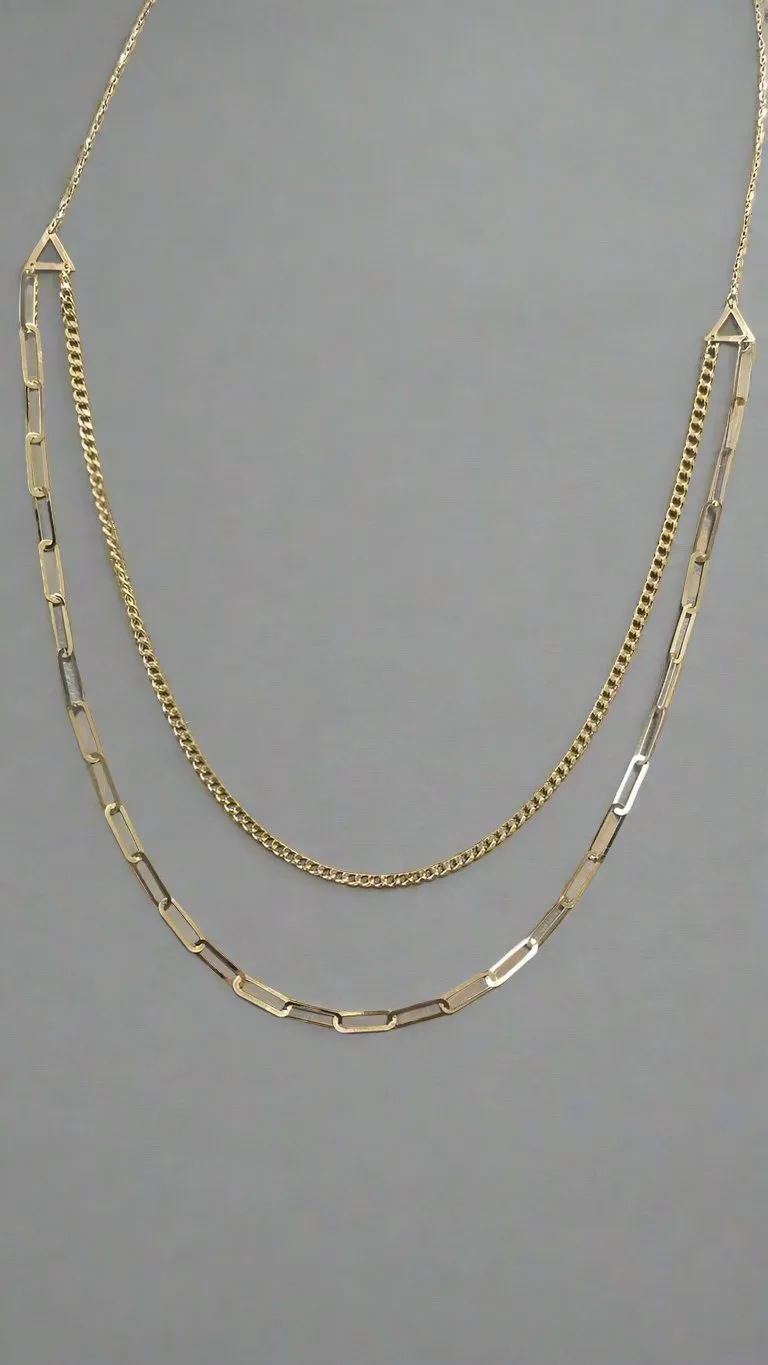 Simple Necklace  - Gold Women Necklace In Lebanon - Gold Gifts In Lebanon