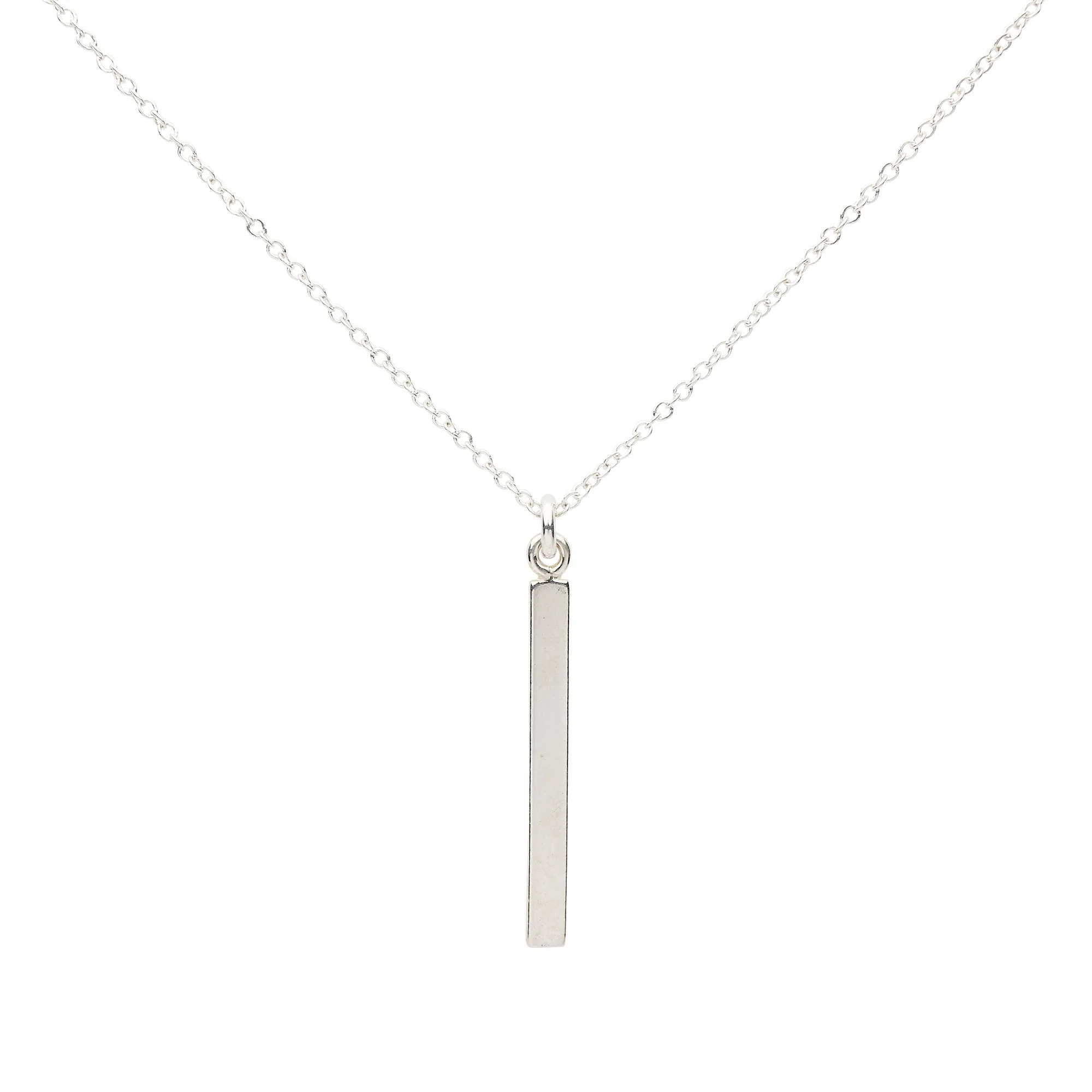 Single Bar Drop Necklace