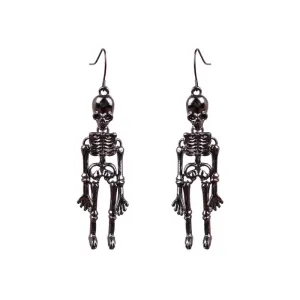 Skeleton Drop Earrings