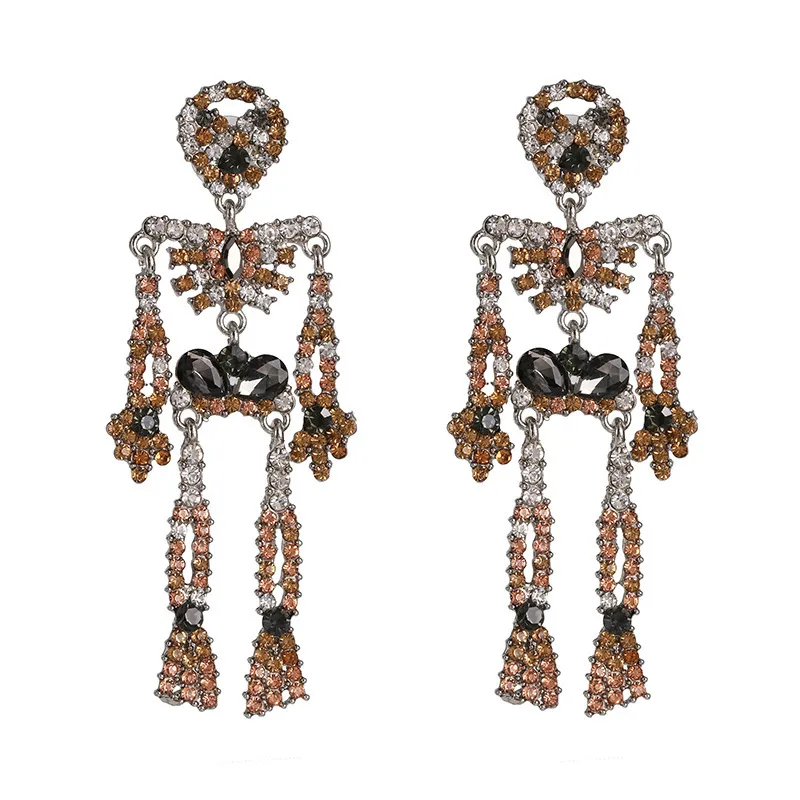 Skeleton Halloween Themed Earrings