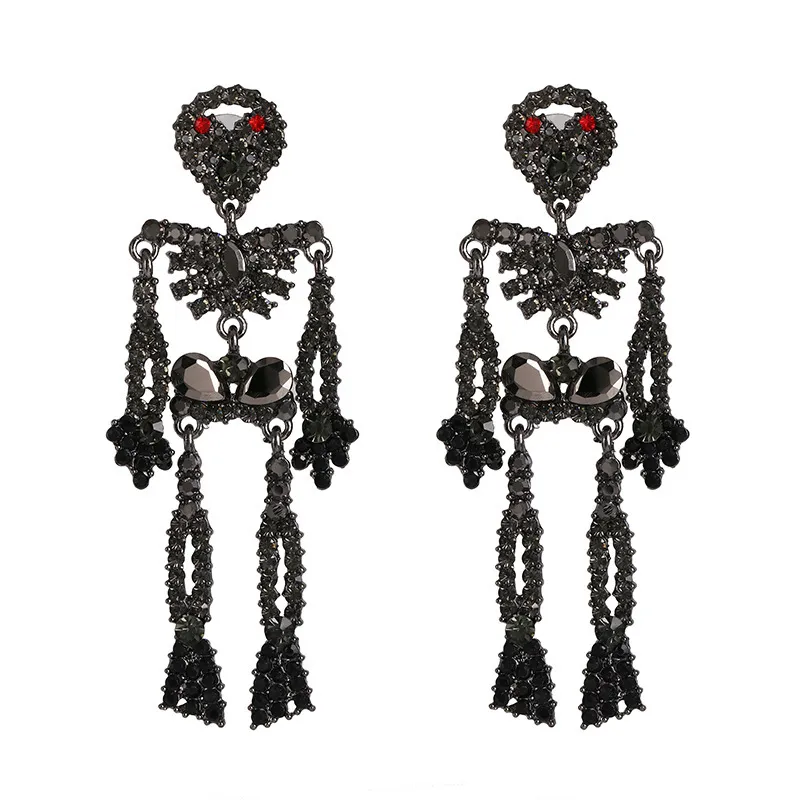 Skeleton Halloween Themed Earrings