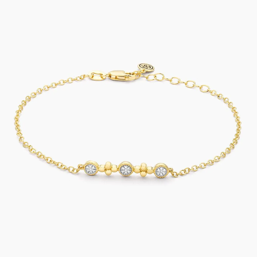 Skip a Beat Chain Bracelet
