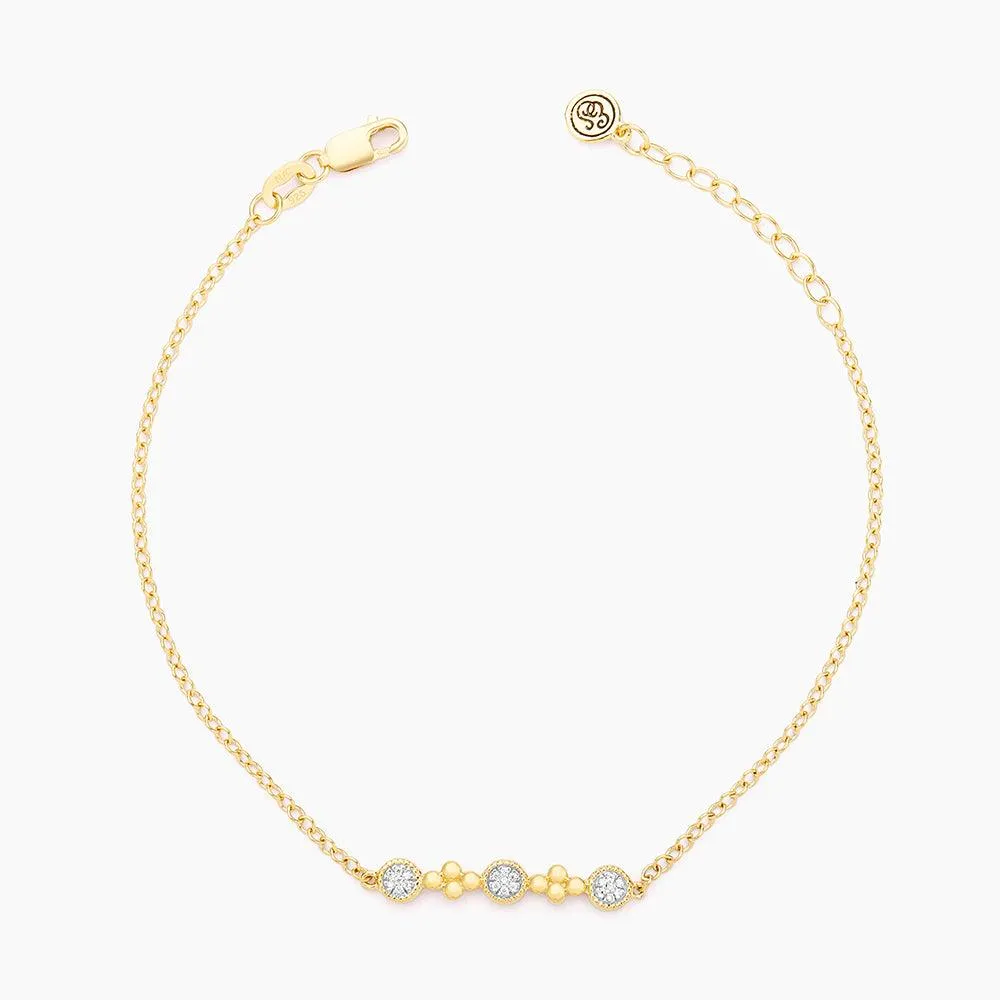Skip a Beat Chain Bracelet