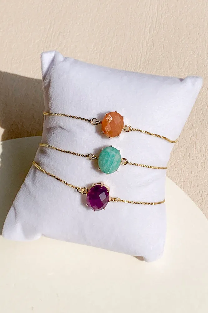 Sonja Gemstone Bracelet