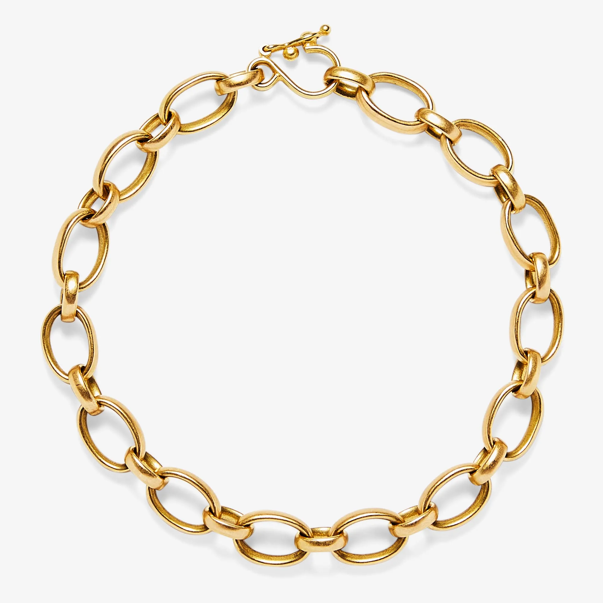 Sonoma Mixed Link Bracelet in 22K Apricot Gold