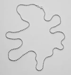 Southern Gates Sterling Silver 1.8mm Rice Bead Chain .  20" (81097)