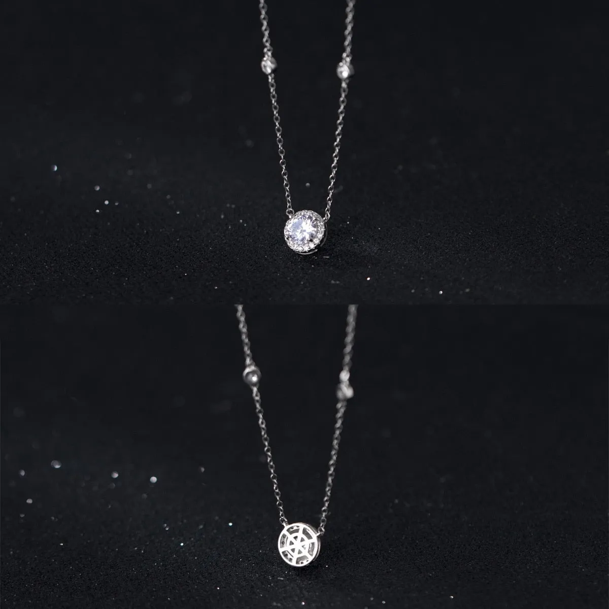 Sparkling CZ Pendant Necklace