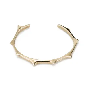 Spiky Bracelet - 14K Gold Plated Brass