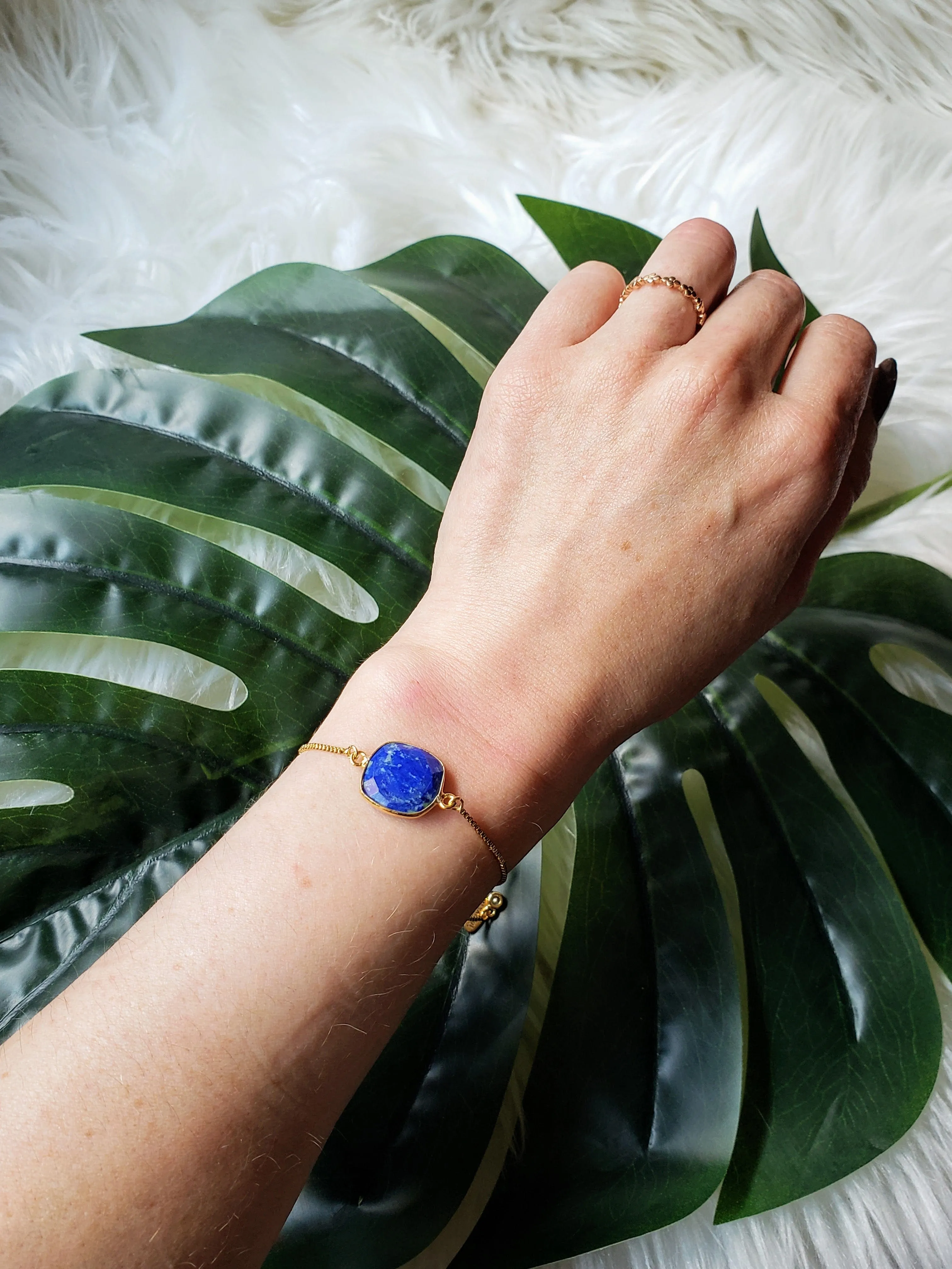 Spring Street Stone Bracelet - Multiple Colors
