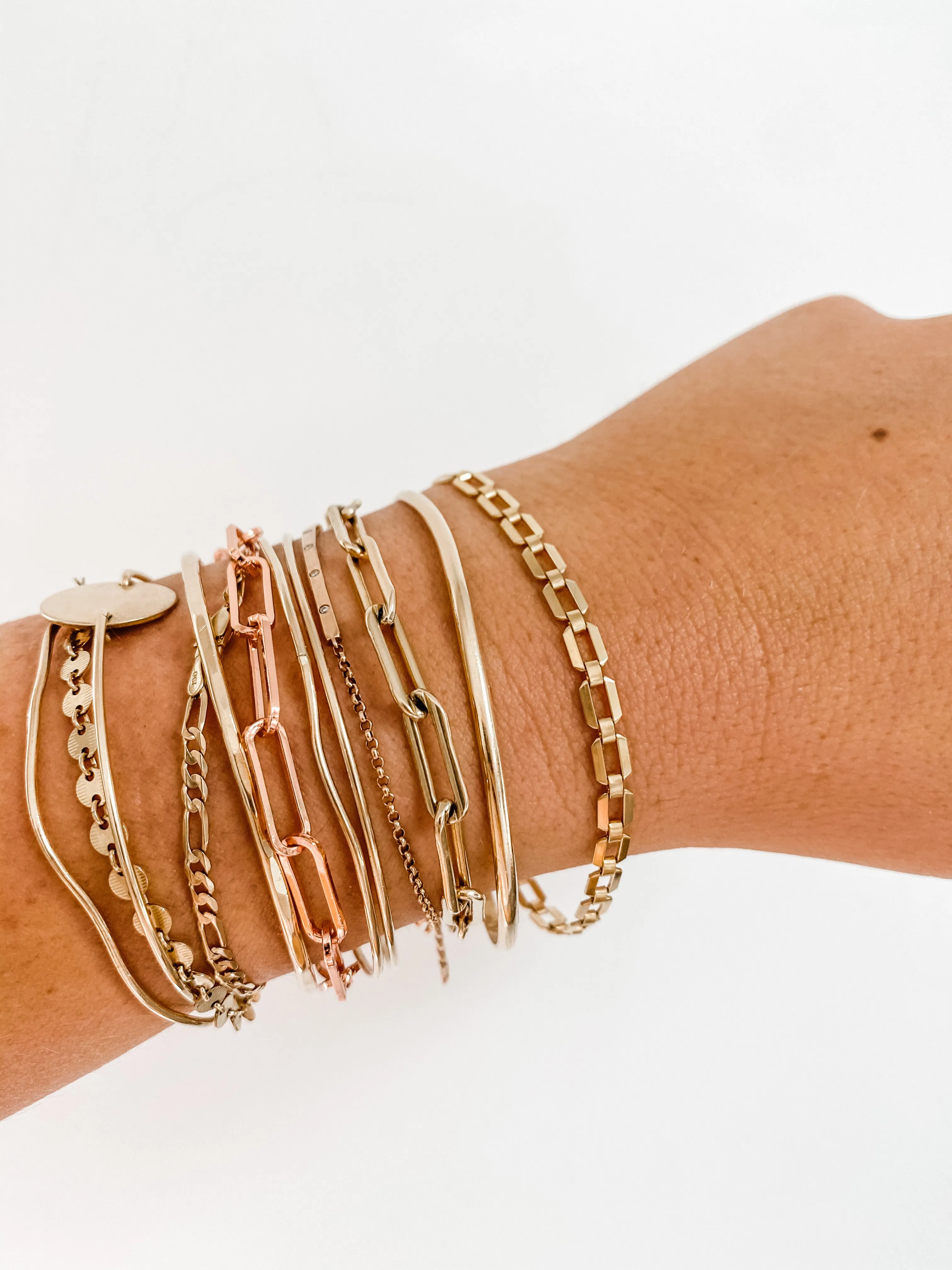 SQUARE CHAIN BRACELET