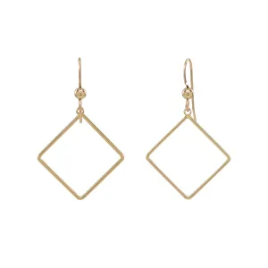 Square Outline Earrings