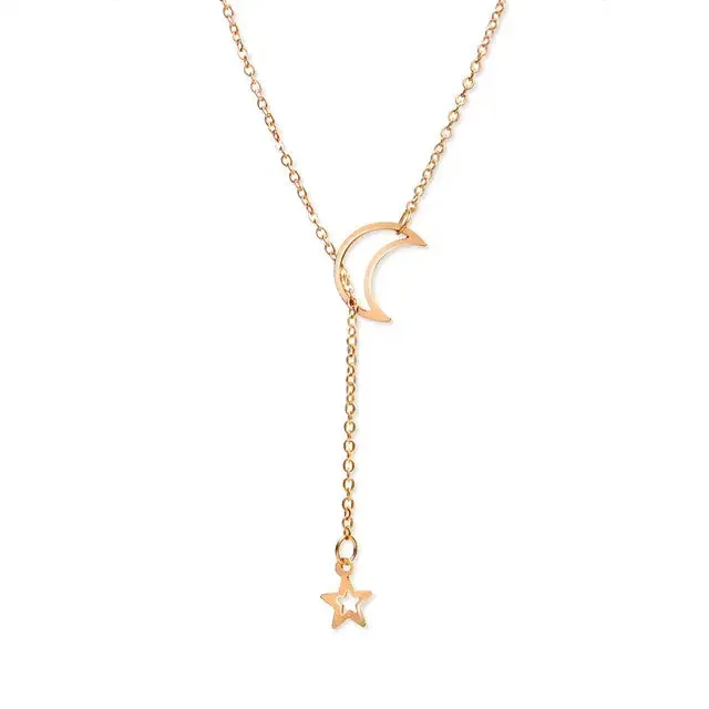 Star Charm Choker Necklace