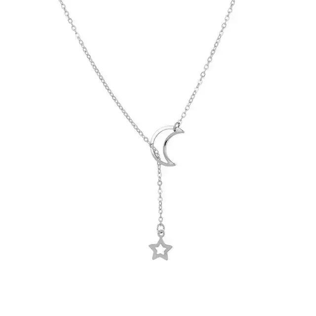 Star Charm Choker Necklace