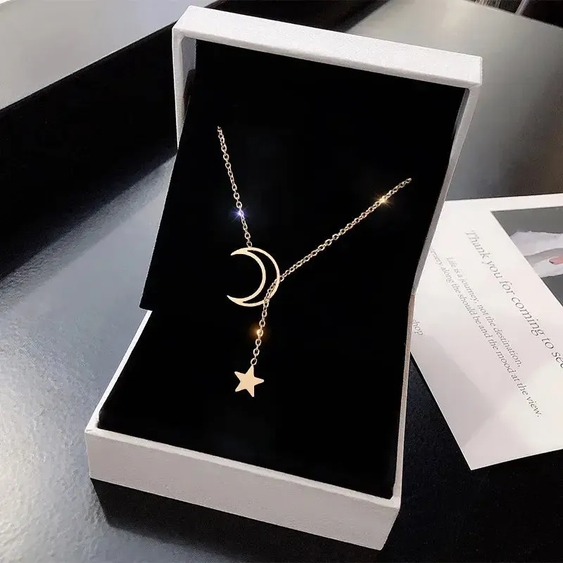 Star Charm Choker Necklace