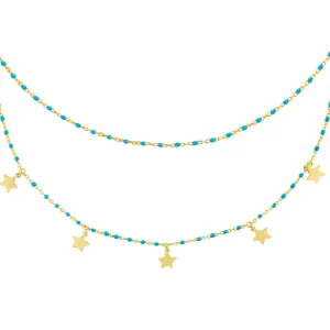 Star Enamel Turquoise Combo Set