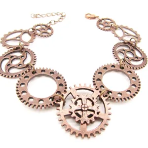 Steampunk gear Bracelet
