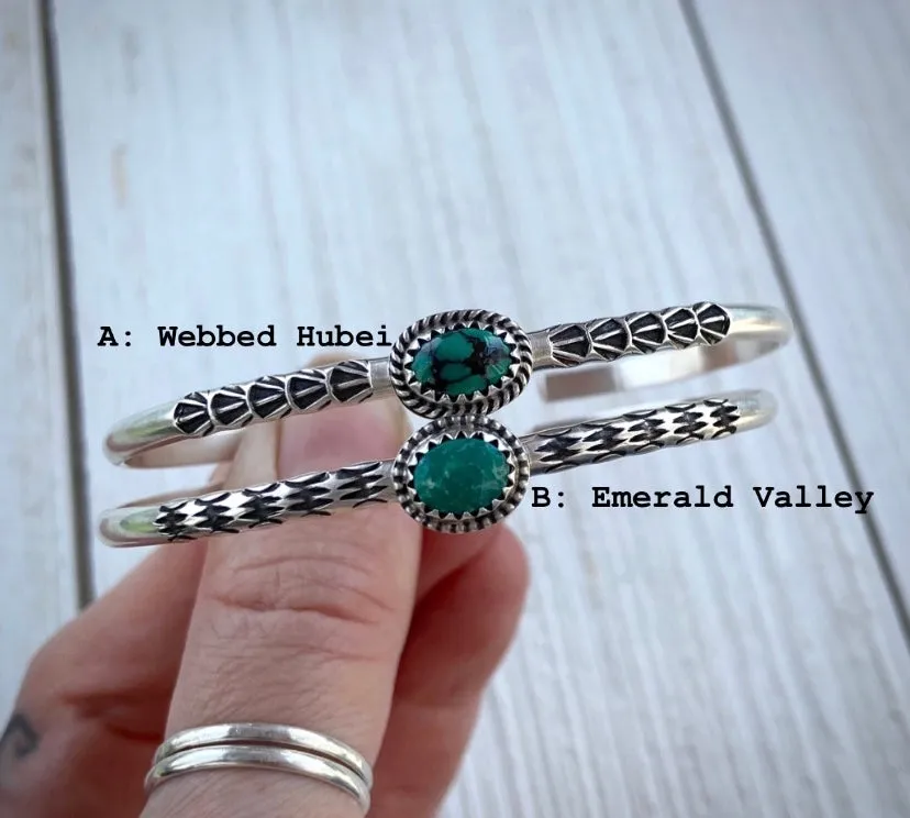 Stoned & Stamped Stacker Cuff
