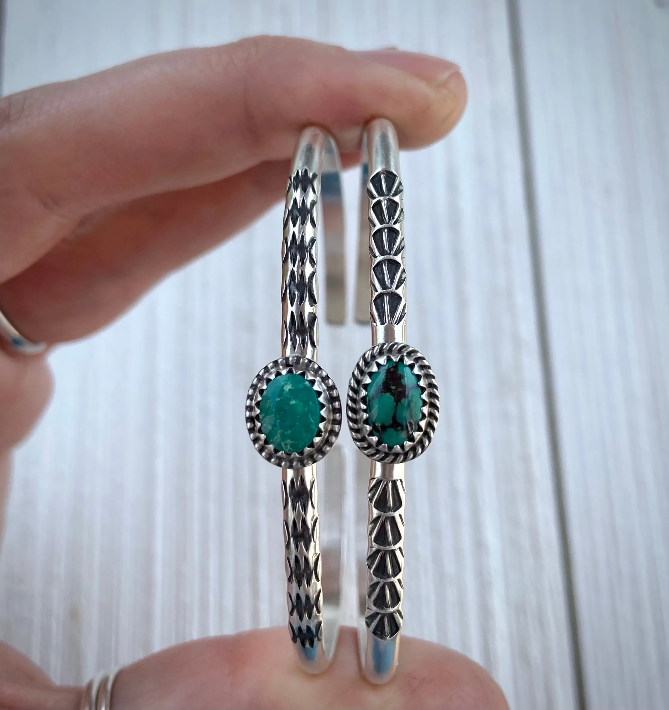 Stoned & Stamped Stacker Cuff