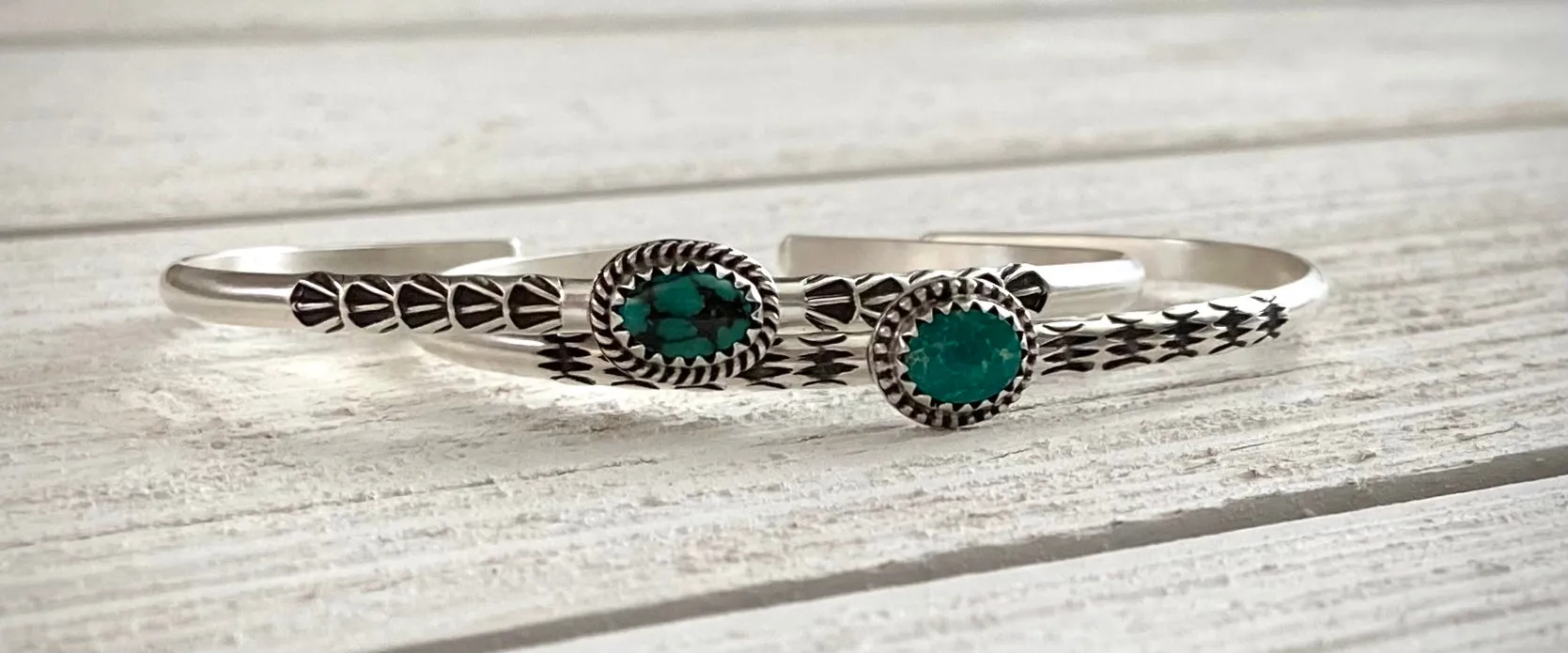 Stoned & Stamped Stacker Cuff