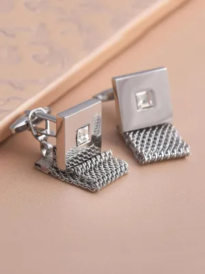 Style Icon Highly Finished Chain Link Cufflink