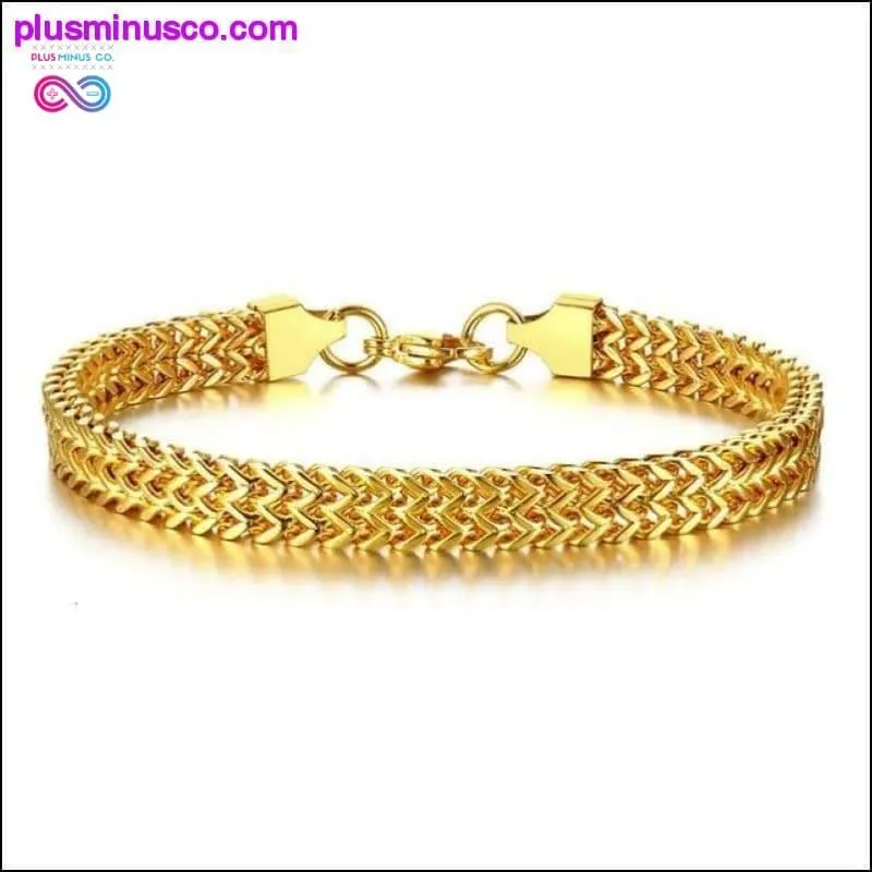 STYLISH STAINLESS STEEL BALI FOXTAIL CHAIN BRACELET FOR MEN