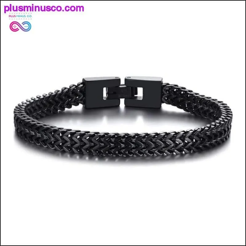 STYLISH STAINLESS STEEL BALI FOXTAIL CHAIN BRACELET FOR MEN