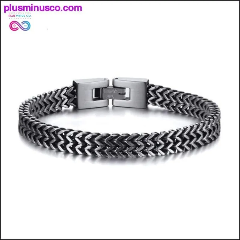 STYLISH STAINLESS STEEL BALI FOXTAIL CHAIN BRACELET FOR MEN