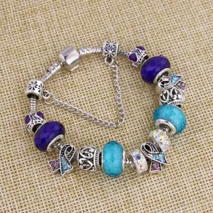 Suicide Awareness Charm Bracelet