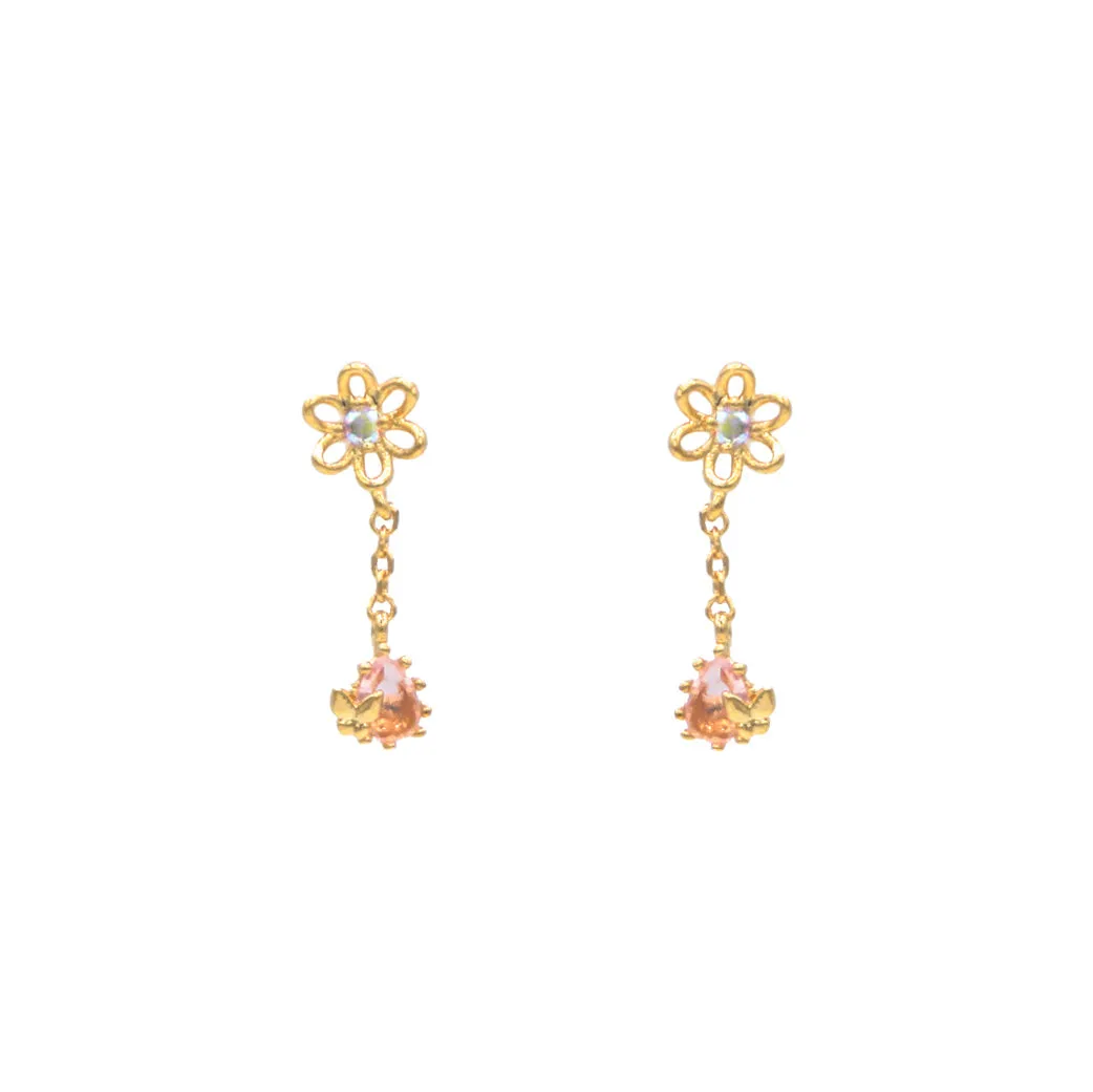 Sunflower Drop Earrings