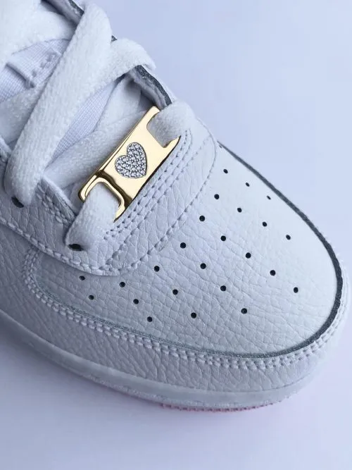 TAGS Sneaker Jewelry: Silver Heart Designs