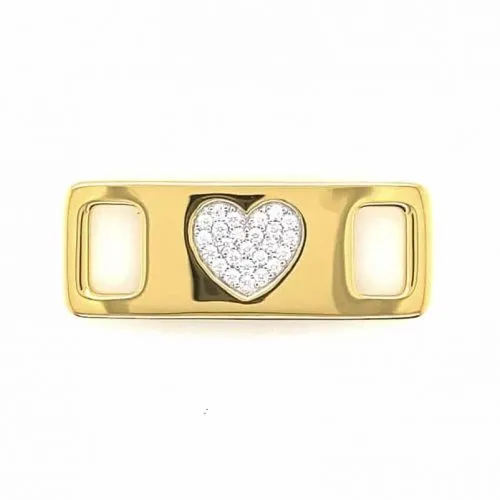 TAGS Sneaker Jewelry: Silver Heart Designs