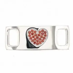 TAGS Sneaker Jewelry: Silver Heart Designs