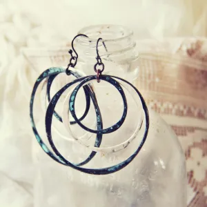 Tarnished Turquoise Earrings