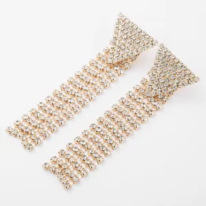 Tassel drop earrings