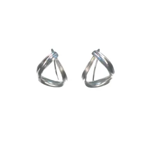Tear Drop Wrap Around Drop Earrings