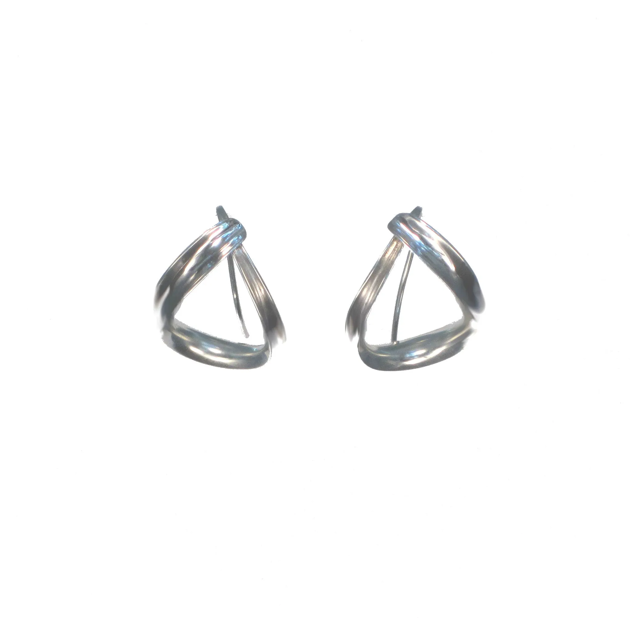 Tear Drop Wrap Around Drop Earrings