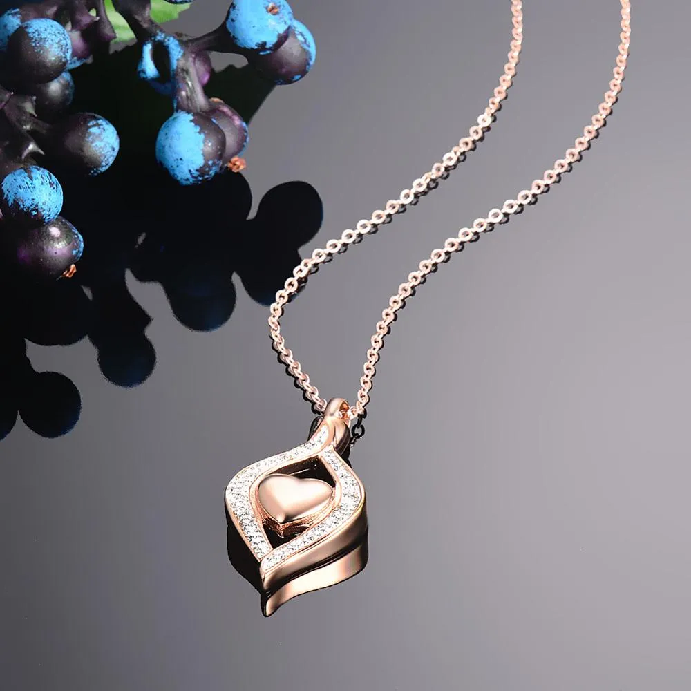 The Eye of My Heart Ashes Necklace Pendant