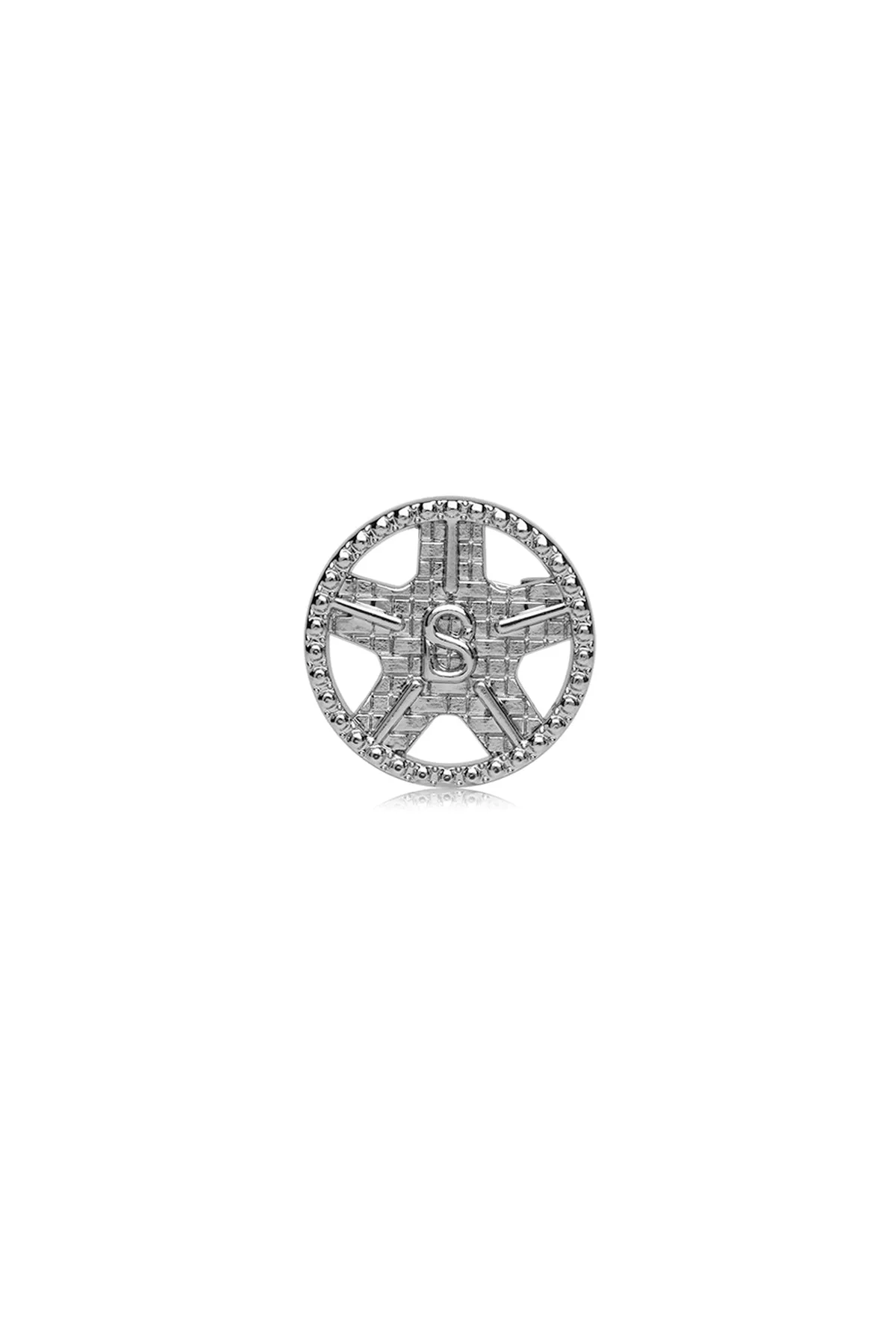 The Grand Prix Brooch Set - Silver