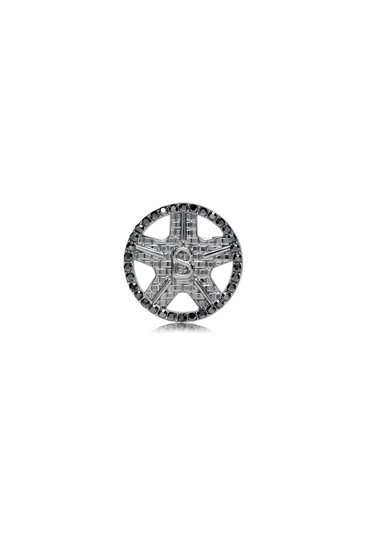 The Grand Prix Brooch Set - Silver