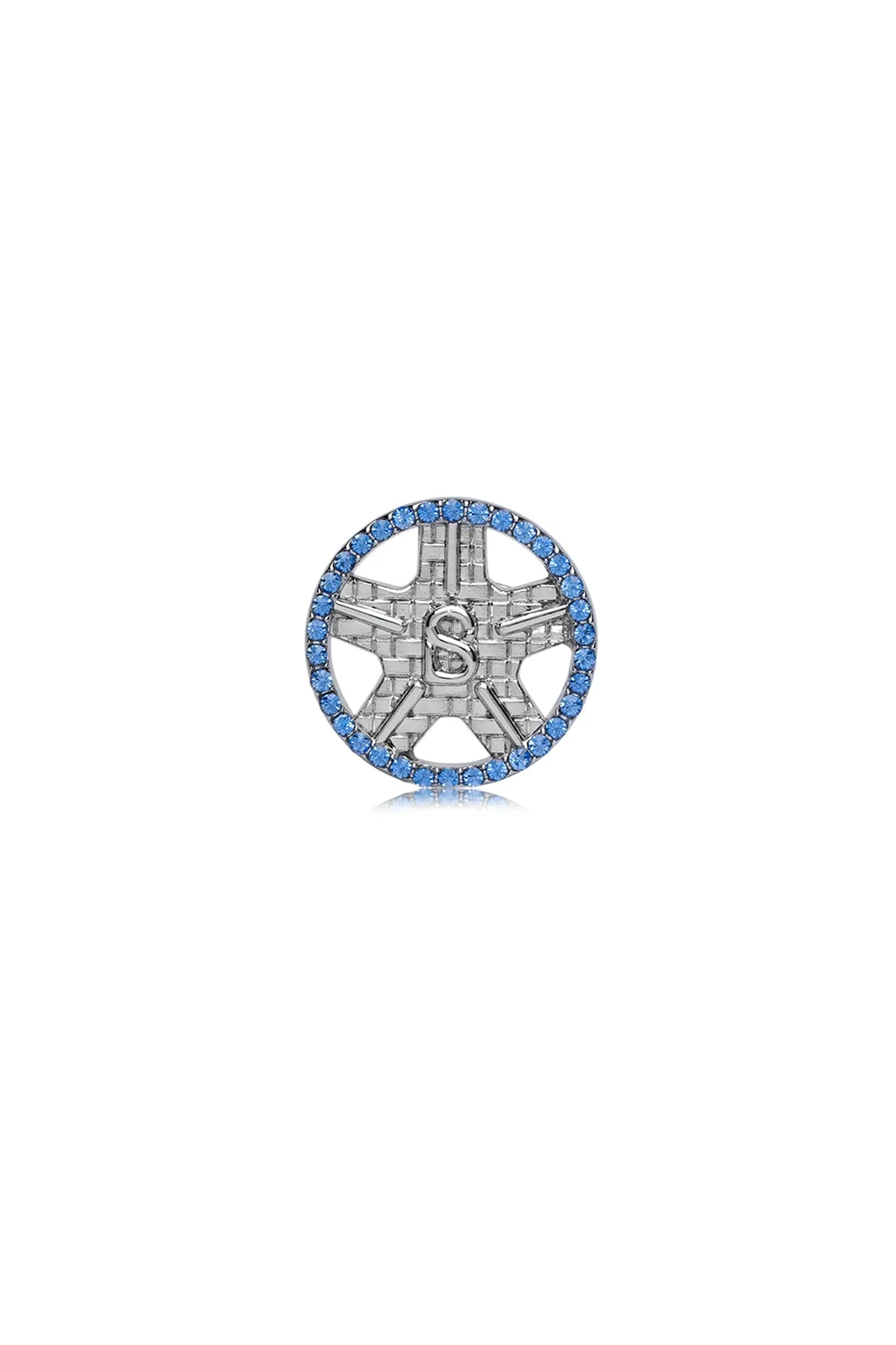 The Grand Prix Brooch Set - Silver
