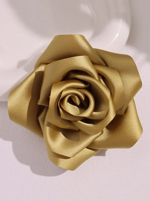 Three-Dimensional Flower Brooch Accessories